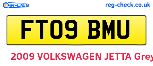 FT09BMU are the vehicle registration plates.