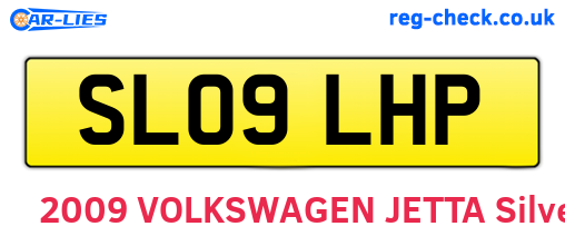SL09LHP are the vehicle registration plates.