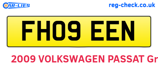FH09EEN are the vehicle registration plates.
