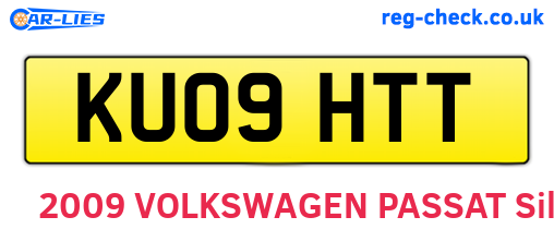 KU09HTT are the vehicle registration plates.
