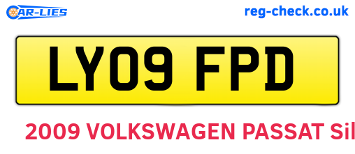 LY09FPD are the vehicle registration plates.