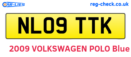NL09TTK are the vehicle registration plates.