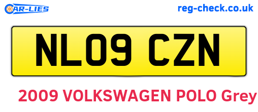 NL09CZN are the vehicle registration plates.