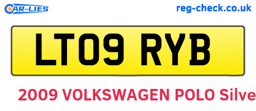 LT09RYB are the vehicle registration plates.
