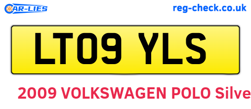 LT09YLS are the vehicle registration plates.