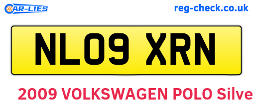 NL09XRN are the vehicle registration plates.
