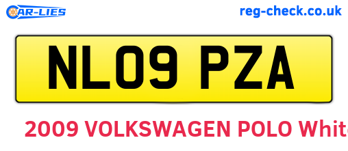 NL09PZA are the vehicle registration plates.