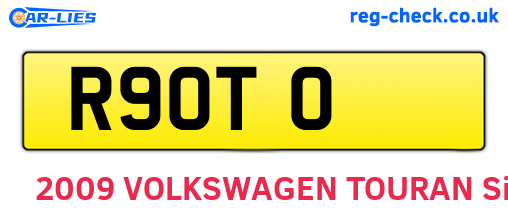 R9OTO are the vehicle registration plates.