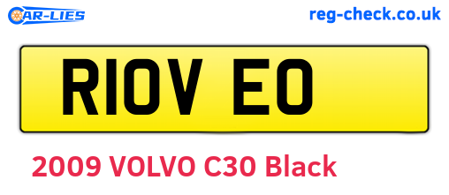 R10VEO are the vehicle registration plates.