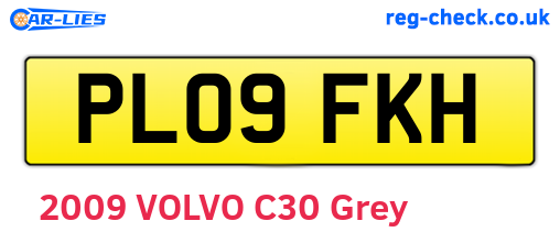 PL09FKH are the vehicle registration plates.