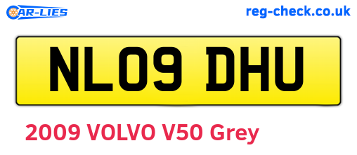 NL09DHU are the vehicle registration plates.