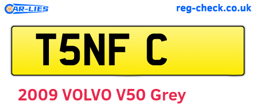 T5NFC are the vehicle registration plates.