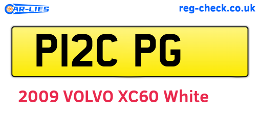 P12CPG are the vehicle registration plates.
