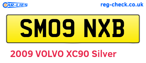 SM09NXB are the vehicle registration plates.