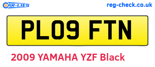 PL09FTN are the vehicle registration plates.