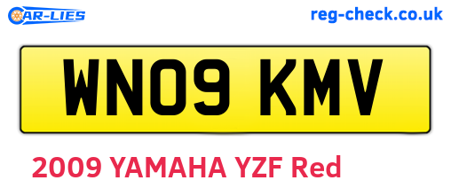 WN09KMV are the vehicle registration plates.
