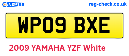 WP09BXE are the vehicle registration plates.