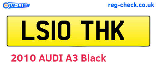 LS10THK are the vehicle registration plates.