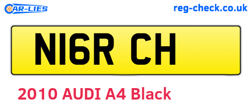 N16RCH are the vehicle registration plates.