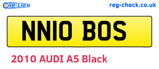 NN10BOS are the vehicle registration plates.