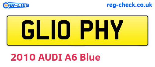 GL10PHY are the vehicle registration plates.
