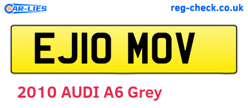EJ10MOV are the vehicle registration plates.