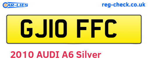GJ10FFC are the vehicle registration plates.