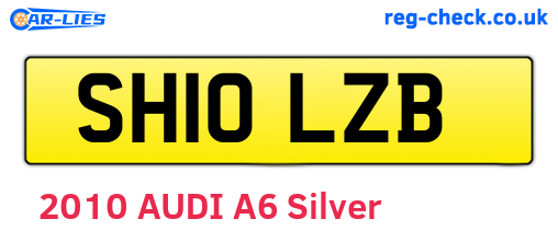 SH10LZB are the vehicle registration plates.