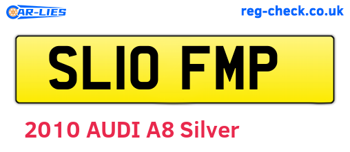 SL10FMP are the vehicle registration plates.