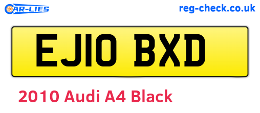 Black 2010 Audi A4 (EJ10BXD)