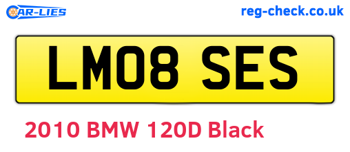 LM08SES are the vehicle registration plates.