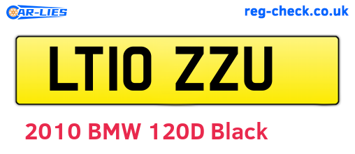 LT10ZZU are the vehicle registration plates.