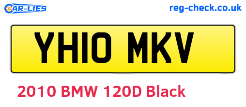 YH10MKV are the vehicle registration plates.