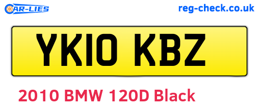 YK10KBZ are the vehicle registration plates.