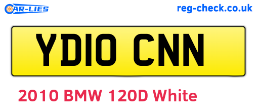 YD10CNN are the vehicle registration plates.