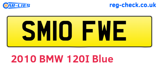 SM10FWE are the vehicle registration plates.