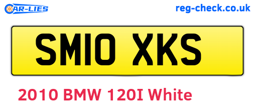 SM10XKS are the vehicle registration plates.