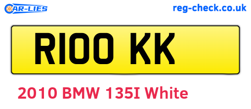 R10OKK are the vehicle registration plates.