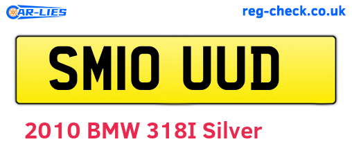 SM10UUD are the vehicle registration plates.