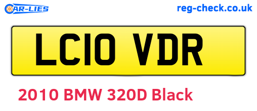LC10VDR are the vehicle registration plates.
