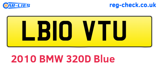 LB10VTU are the vehicle registration plates.