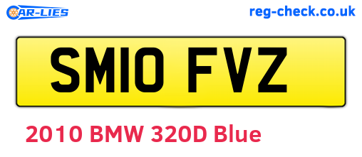 SM10FVZ are the vehicle registration plates.