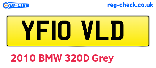 YF10VLD are the vehicle registration plates.