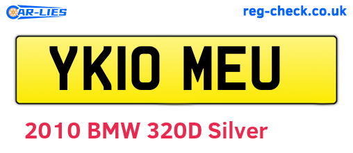 YK10MEU are the vehicle registration plates.