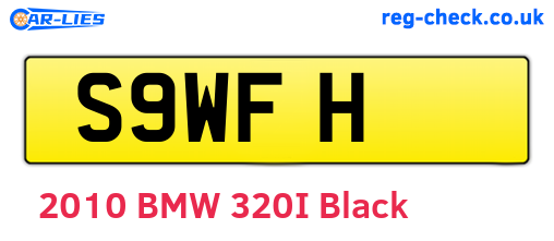 S9WFH are the vehicle registration plates.