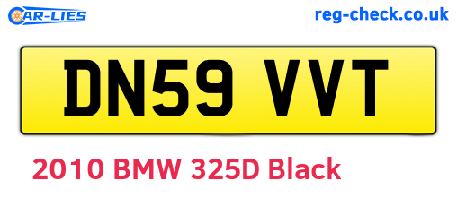 DN59VVT are the vehicle registration plates.