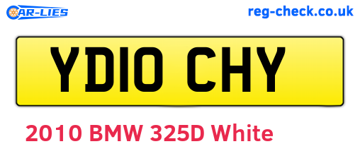 YD10CHY are the vehicle registration plates.