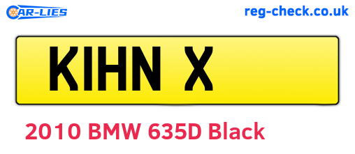 K1HNX are the vehicle registration plates.