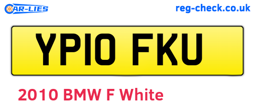 YP10FKU are the vehicle registration plates.