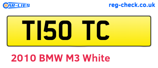 T15OTC are the vehicle registration plates.